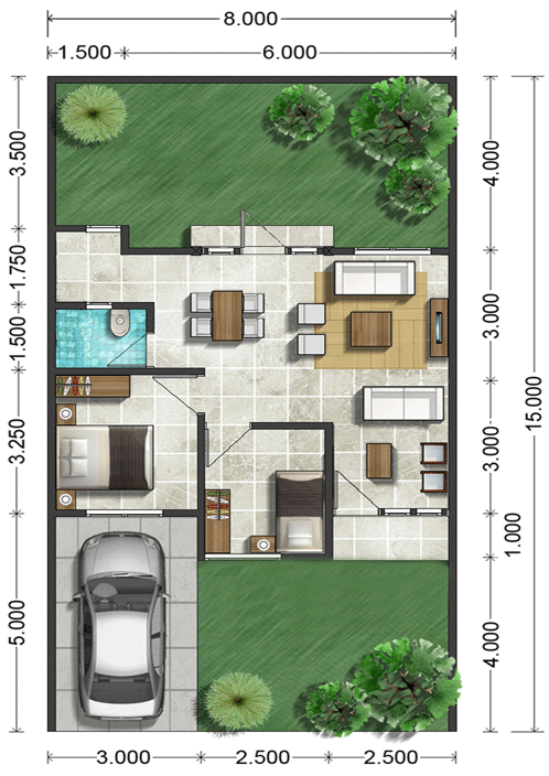 Layout Rumah